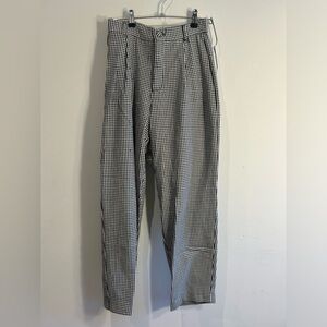 ZARA Black/White Gingham Pants